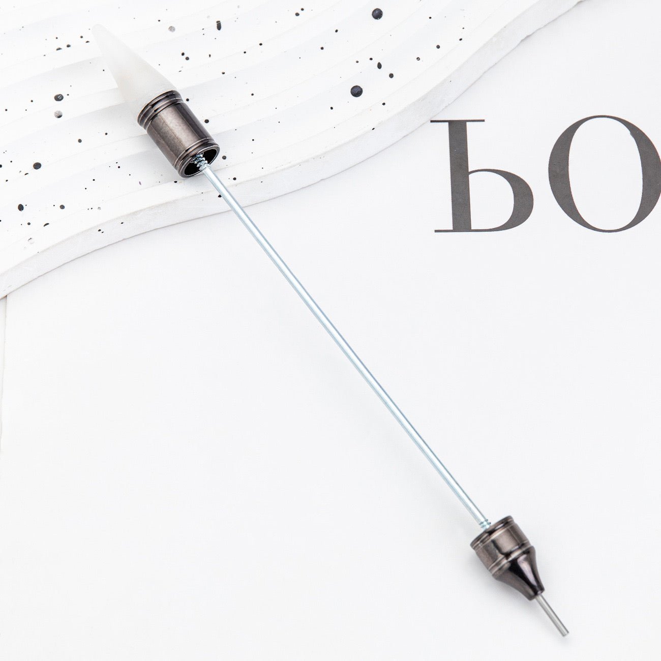 FS0233- Beadable Double-headed Drill Pen Nail Tools