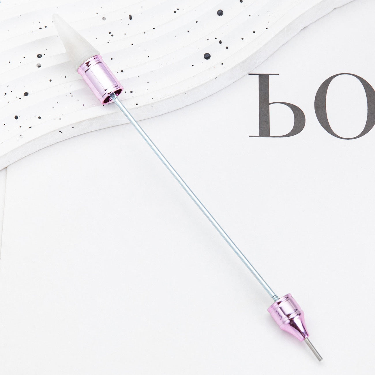 FS0233- Beadable Double-headed Drill Pen Nail Tools