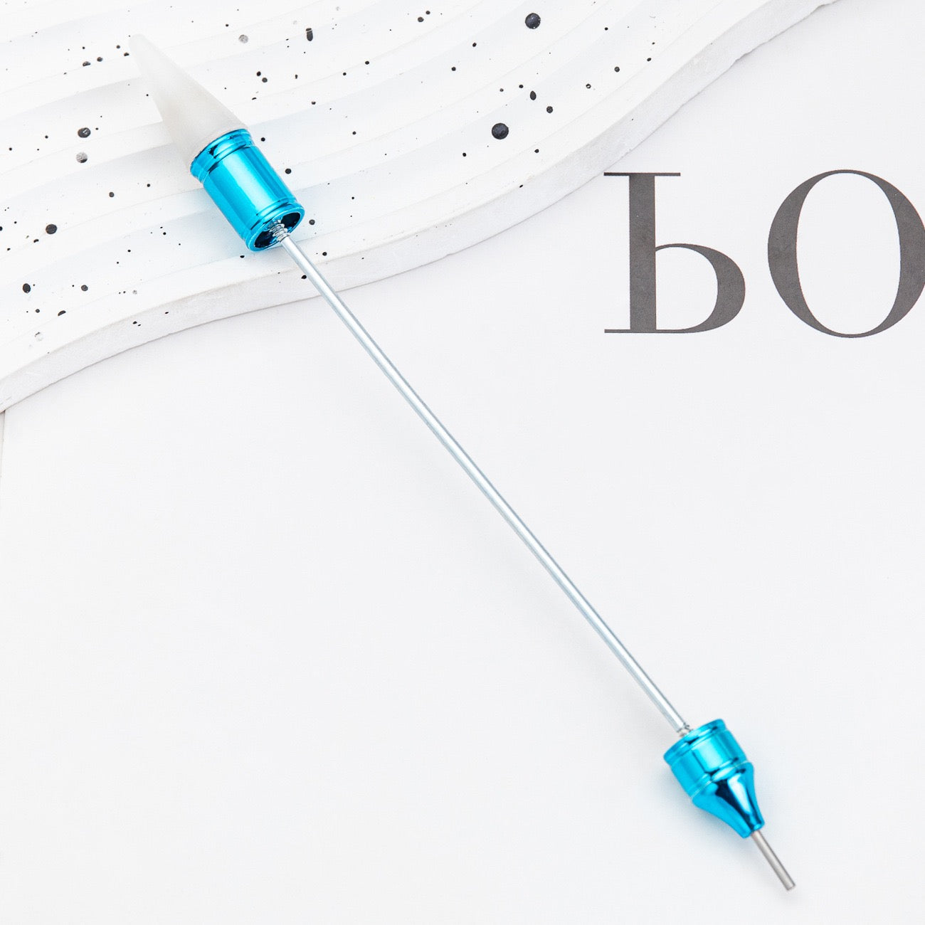 FS0233- Beadable Double-headed Drill Pen Nail Tools