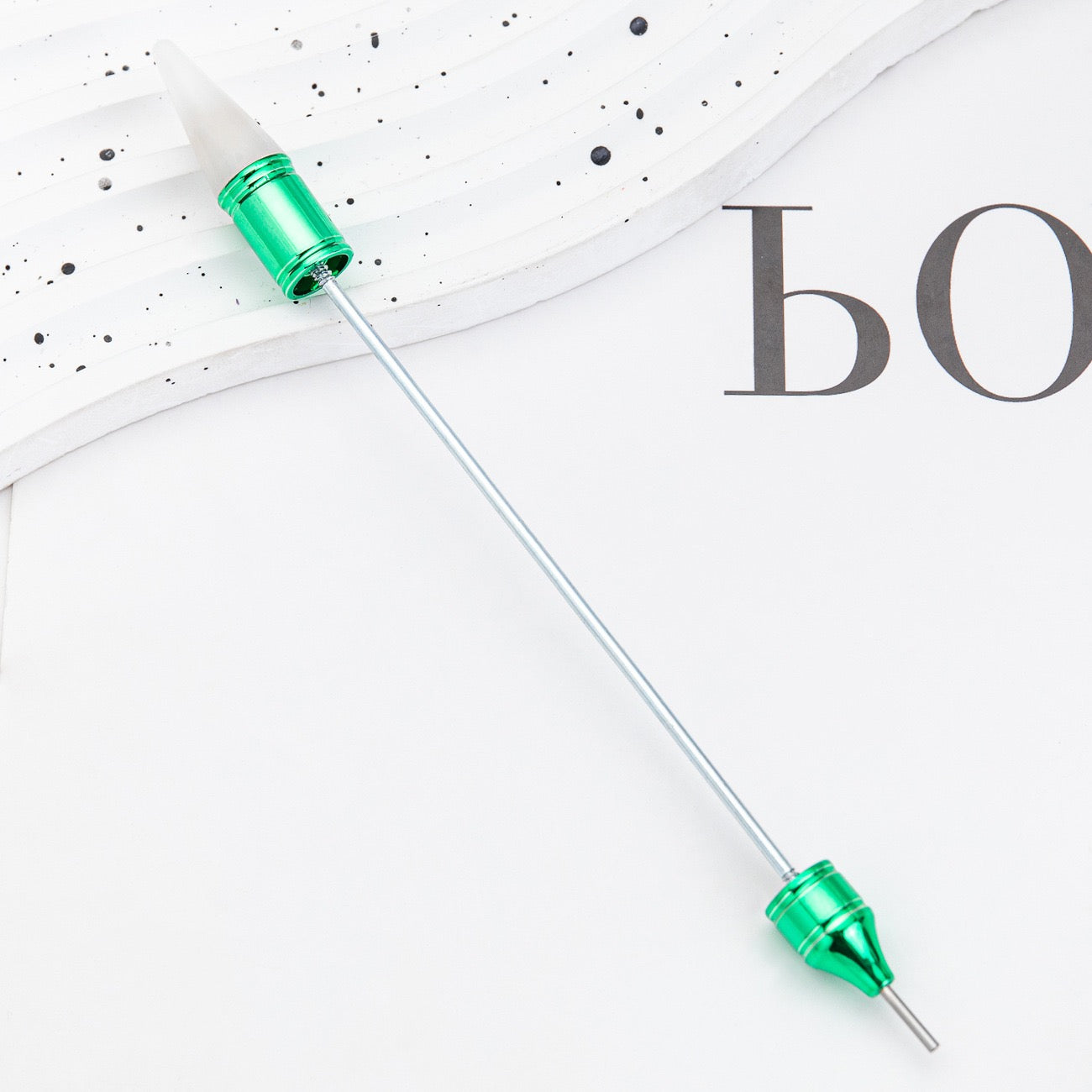 FS0233- Beadable Double-headed Drill Pen Nail Tools