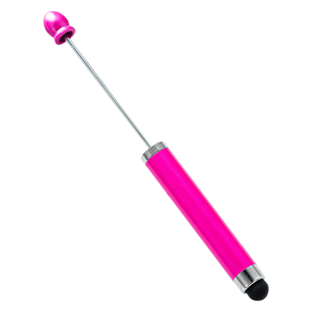 FS2413- New Style Plastic Beadable DIY Stylus Pen for iPhone, iPad, Tablets and All Touch Screen Devices