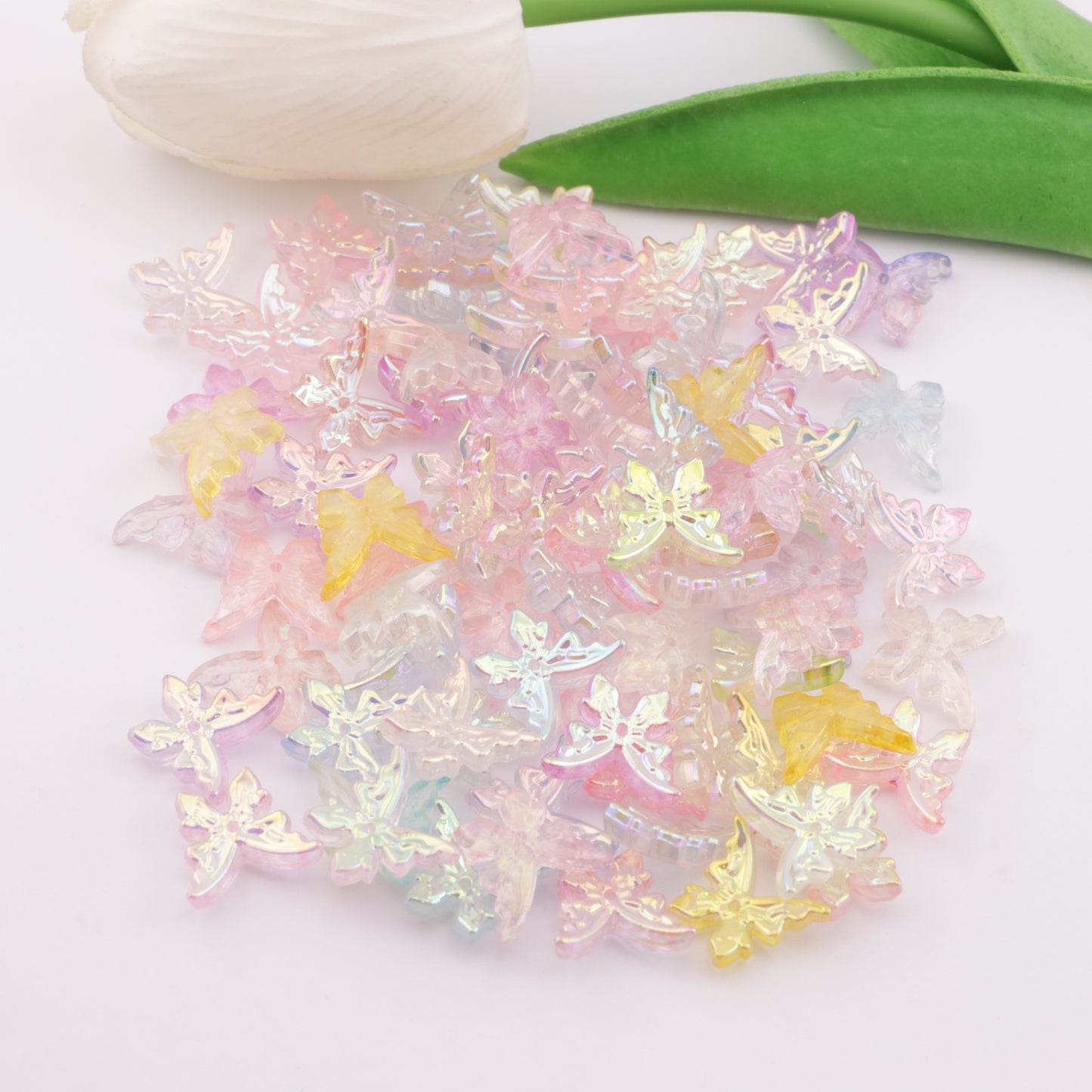 FS6045- Electroplated Glow-in-the-Dark Butterfly With Holes