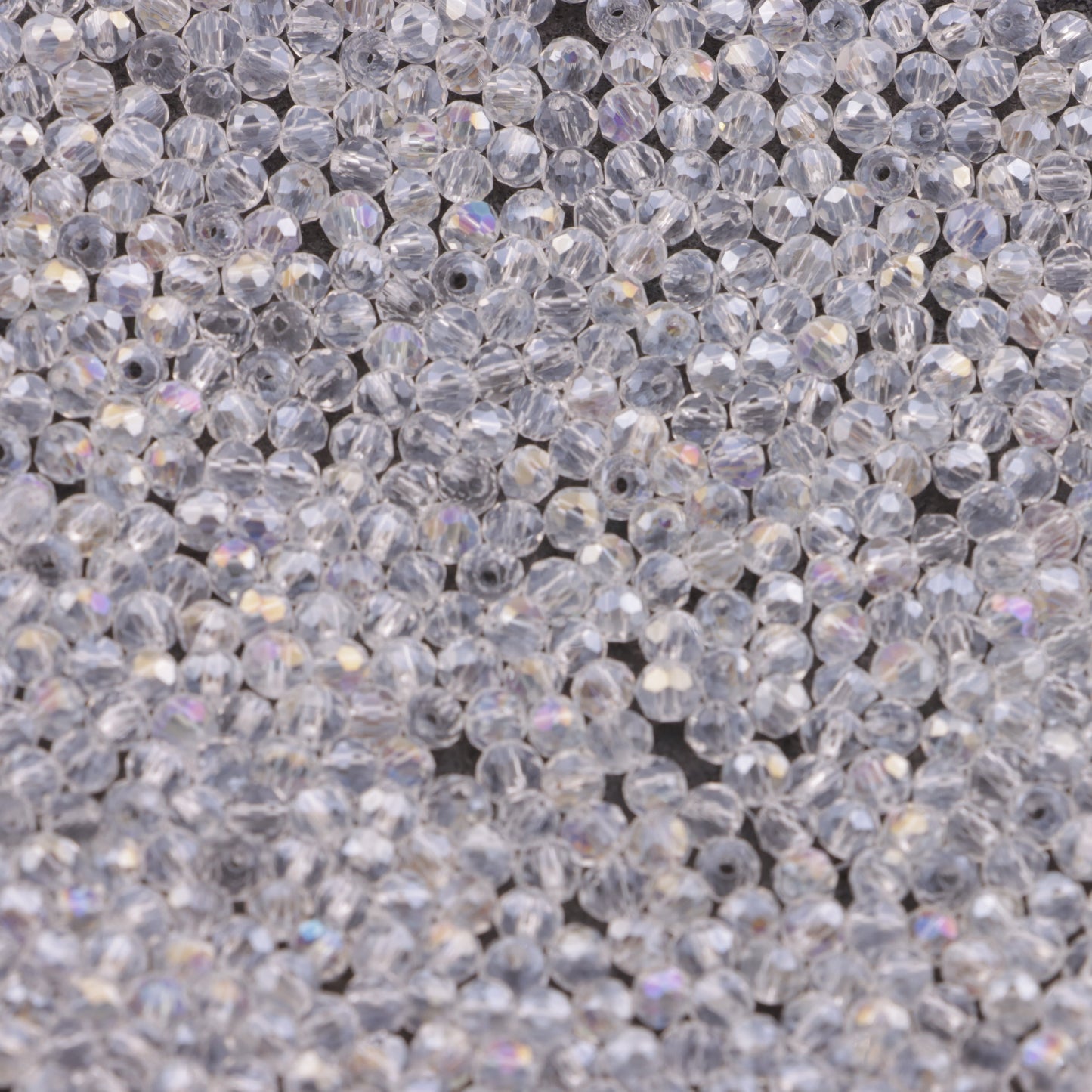 FS6054- Approximately 4mm Crystal Glass Beads AB