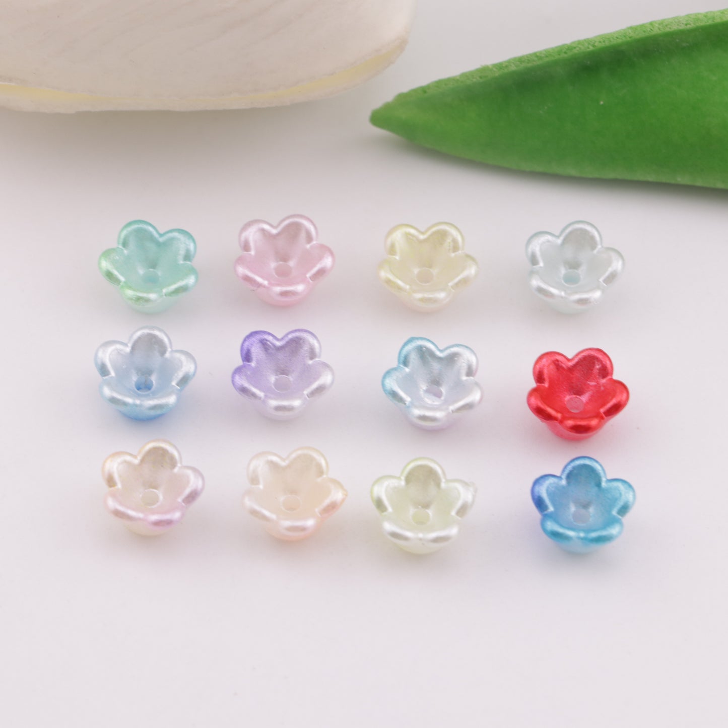 FS6057- 8mm Gradient Imitation Pearl Lily - of - the - Valley Flowers