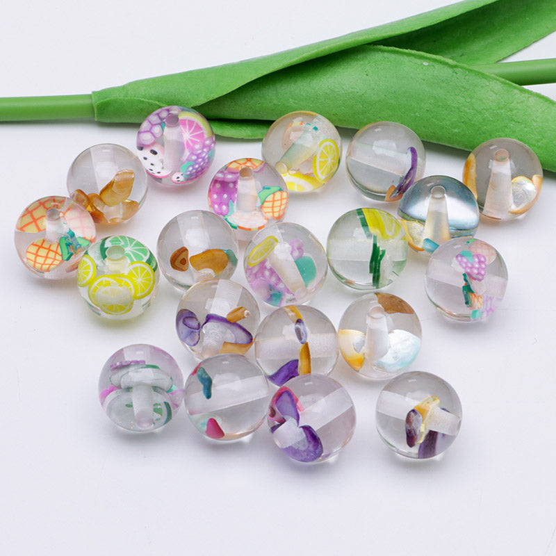 FS0991- 16Mm Fruit Beads Mixed Pack