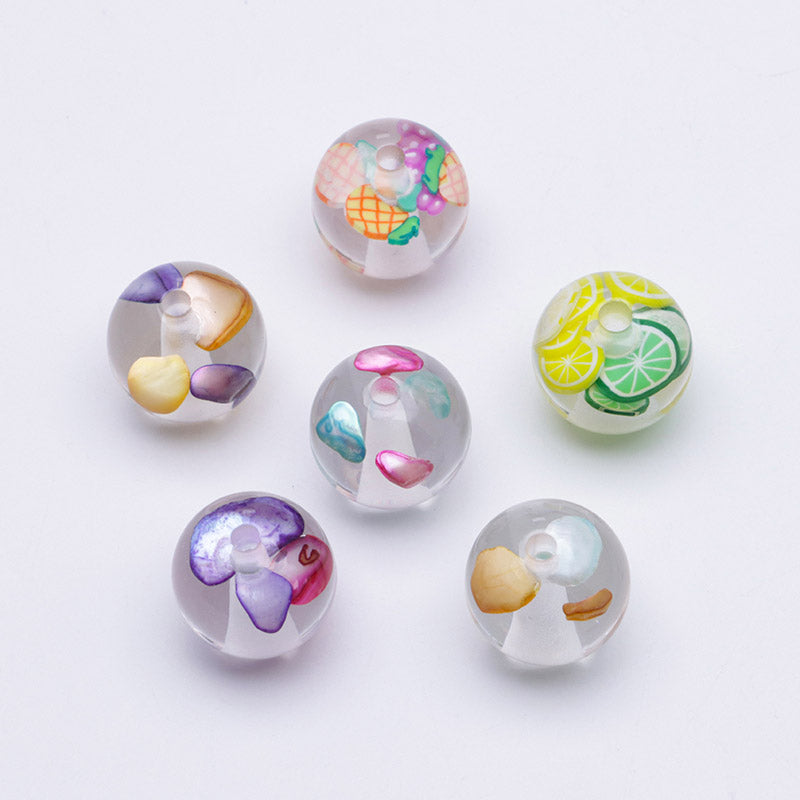 FS0991- 16Mm Fruit Beads Mixed Pack