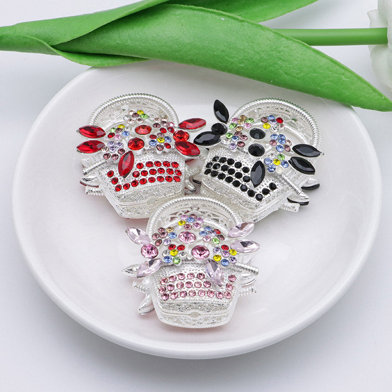 FS4952- Flower Basket Alloy Beads