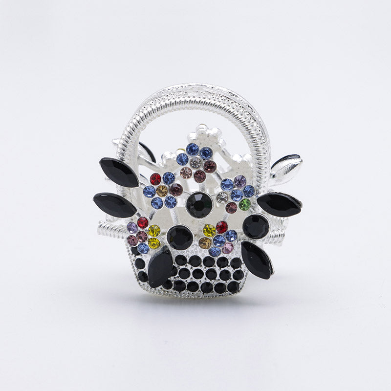 FS4952- Flower Basket Alloy Beads