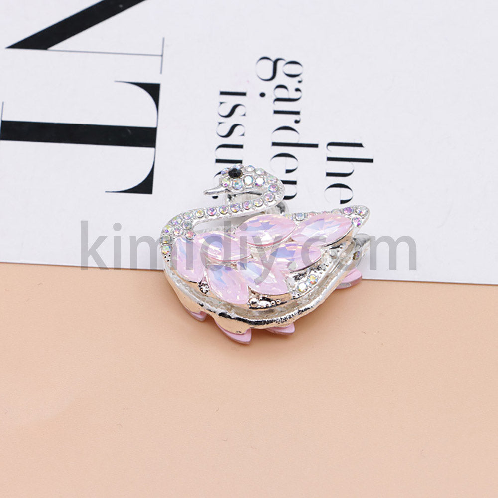 FS1622-Swan Diamond Alloy Beads Fit For Beadable Pens