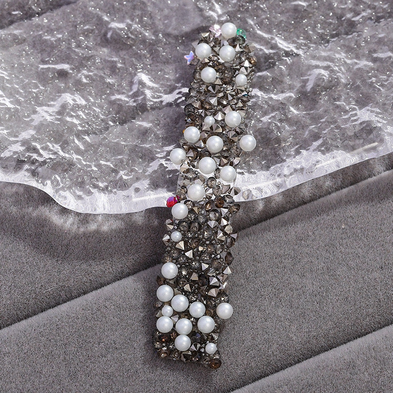 FS1515- Width 1.5cm Pearl Dianond Tape For Making Fancy Bead