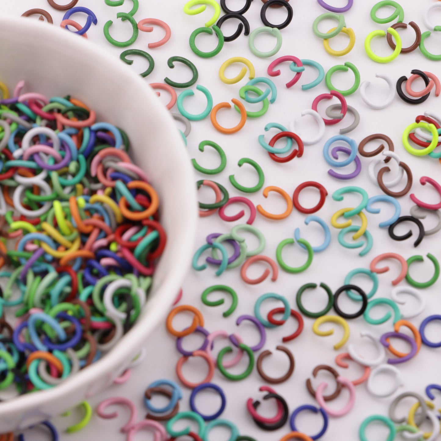 FS6114- 6mm Mixed-Color Open Rings