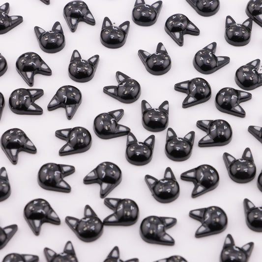 FS5969- 8*10mm Black Cat Charms