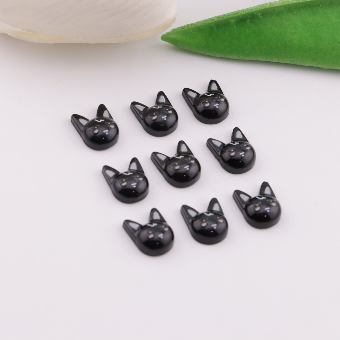 FS5969- 8*10mm Black Cat Charms