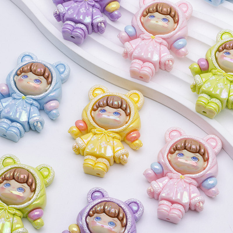 FS4291- UV Girl Beads Fit For Pen Passing Through Pen