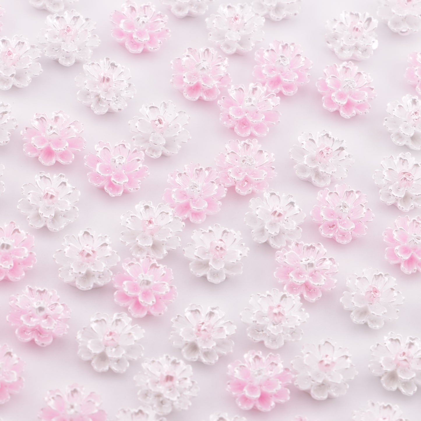 FS6162- 12mm Luminous Hibiscus Flower Charms Glow-In-The-Dark Hibiscus Flower Patches
