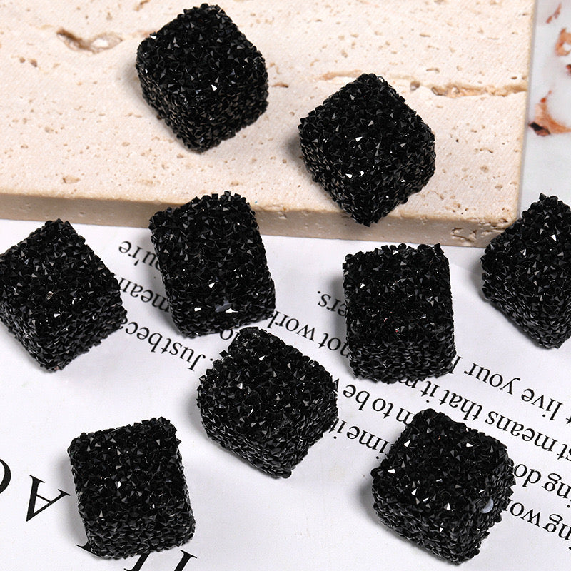 FS1373- 16mm*16mm Solid Color Sugar Cubes Fit For Beadable Pens