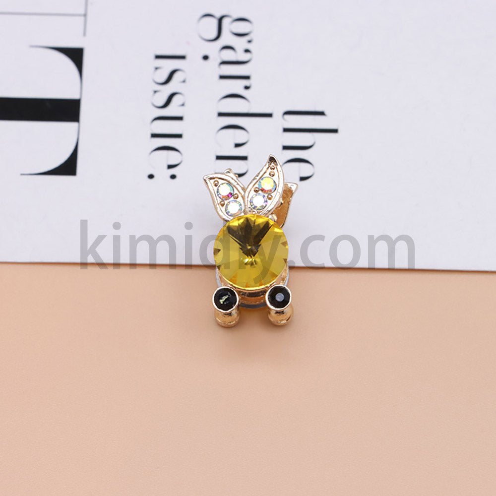 FS4837-Koi Alloy Diamond Beads Fit For Beadable Pens