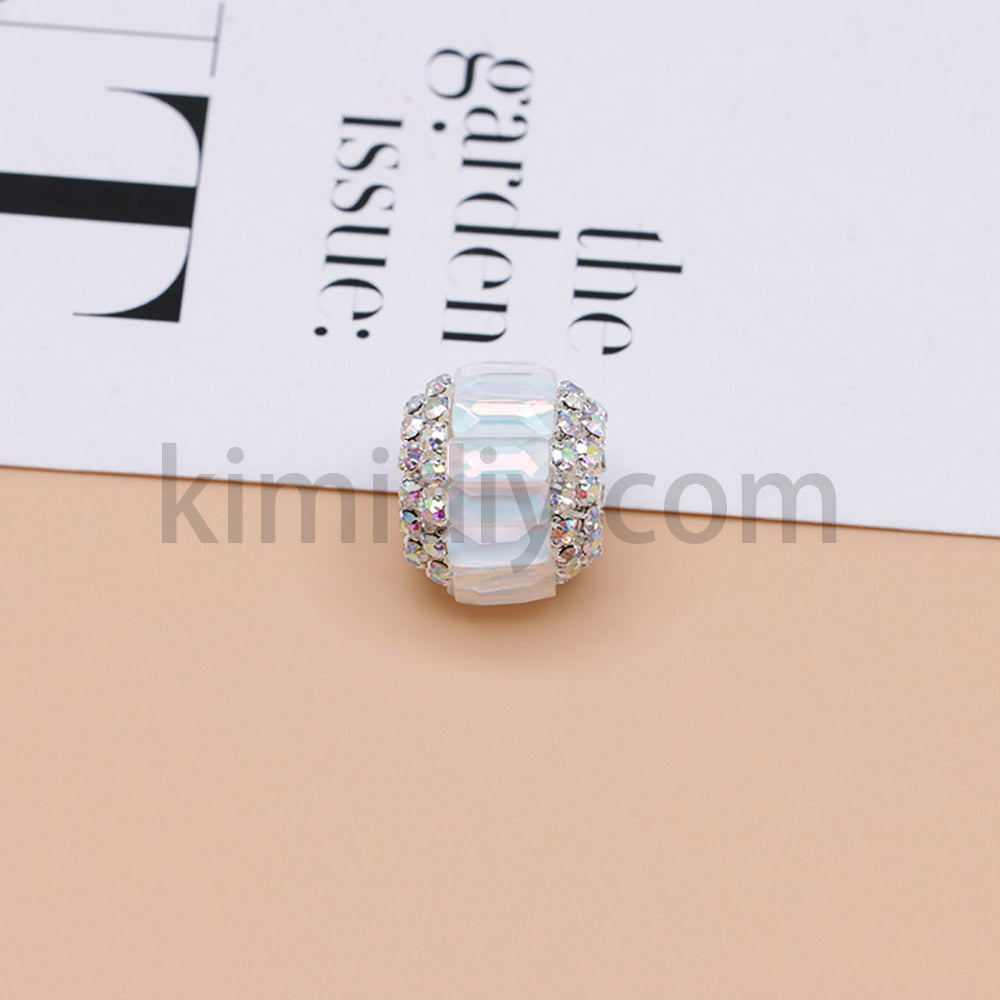 FS0365- 16MM Round Sparkling Beads Fit For Beadable Pens
