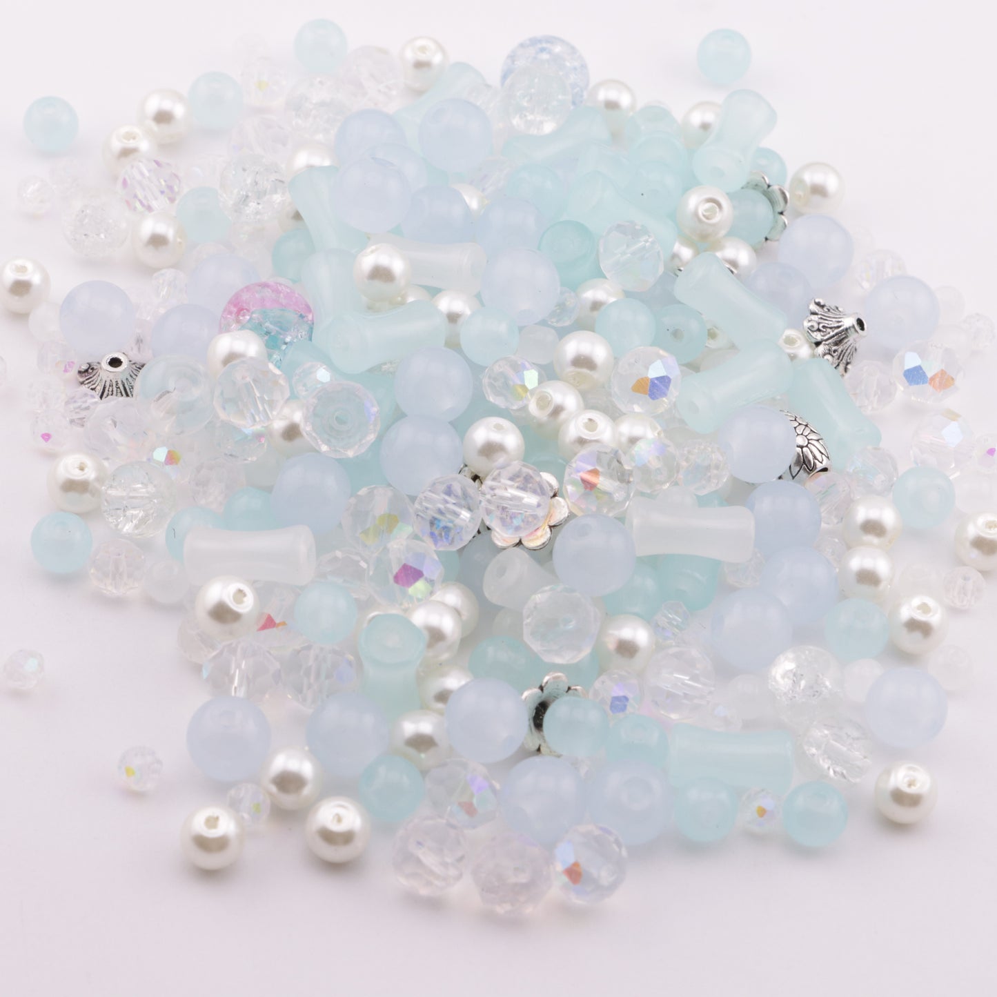 FS3843- Blue-Style Mixed Glass Beads