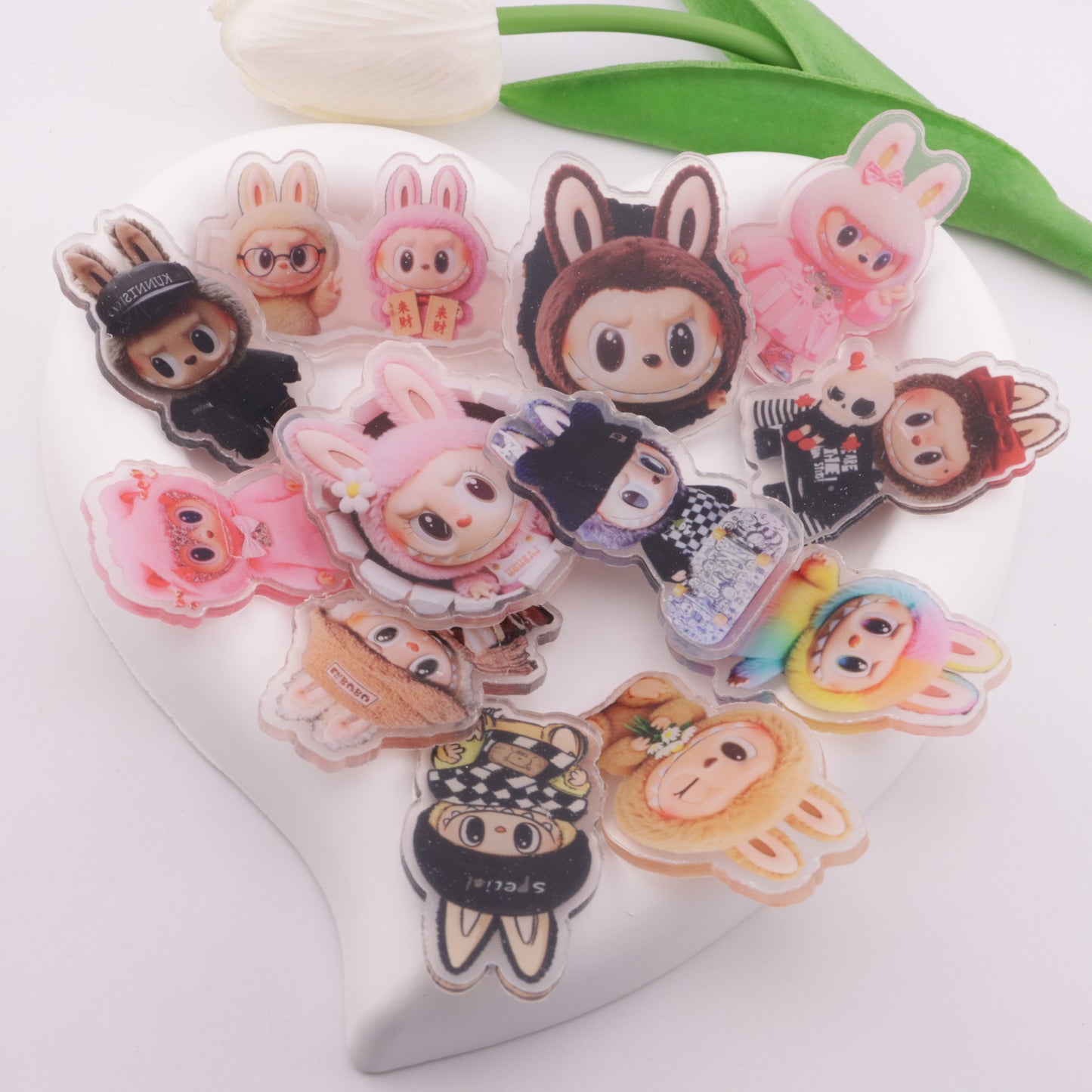 FS6279- 3-4cm Labubu Acrylic Sheet (Without Holes)