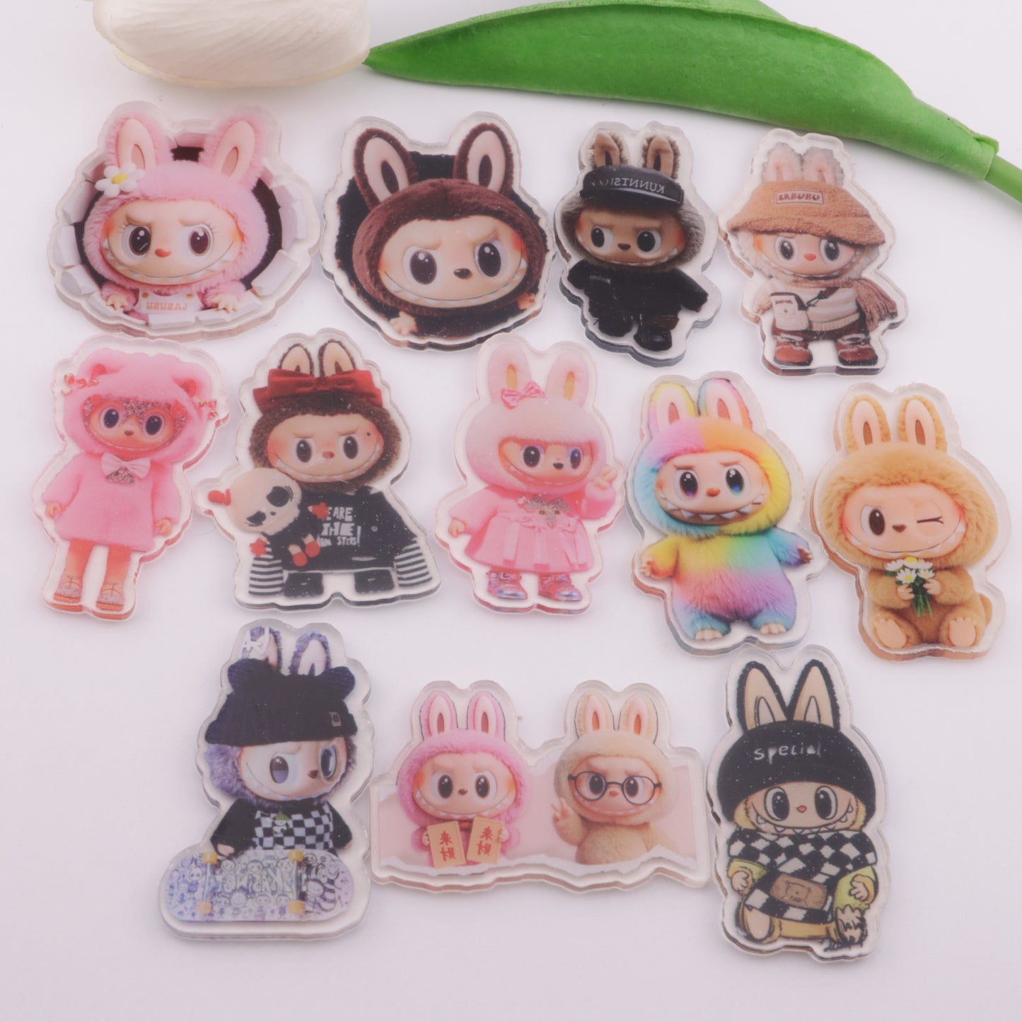 FS6279- 3-4cm Labubu Acrylic Sheet (Without Holes)