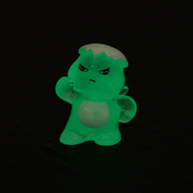 FS4886- Three - Dimensional Mini Snow - Topped Milk Dragon, Luminous Pen Toppers