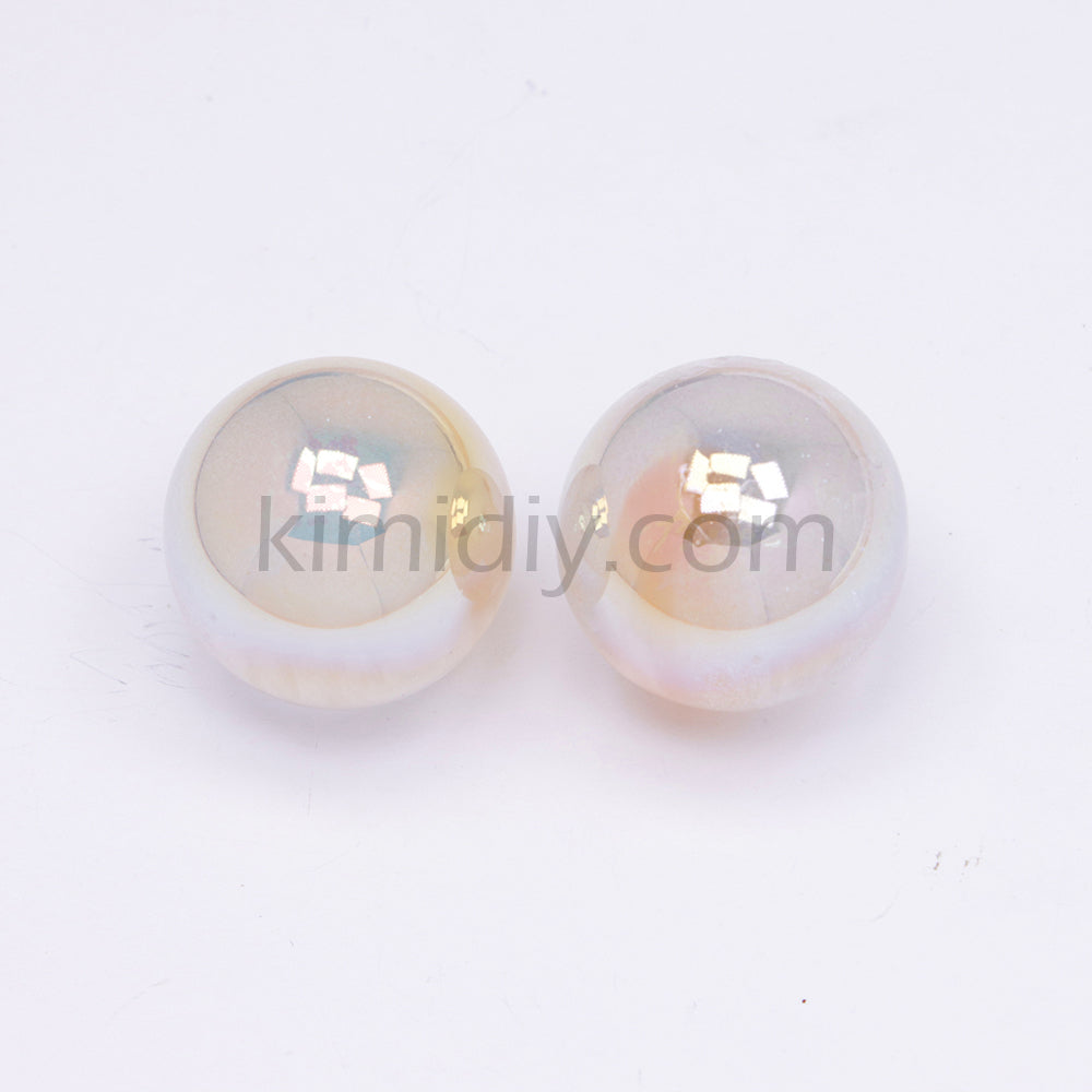 FS4693-25MM Half Hole Round Beads