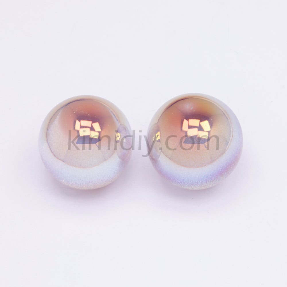 FS4693-25MM Half Hole Round Beads