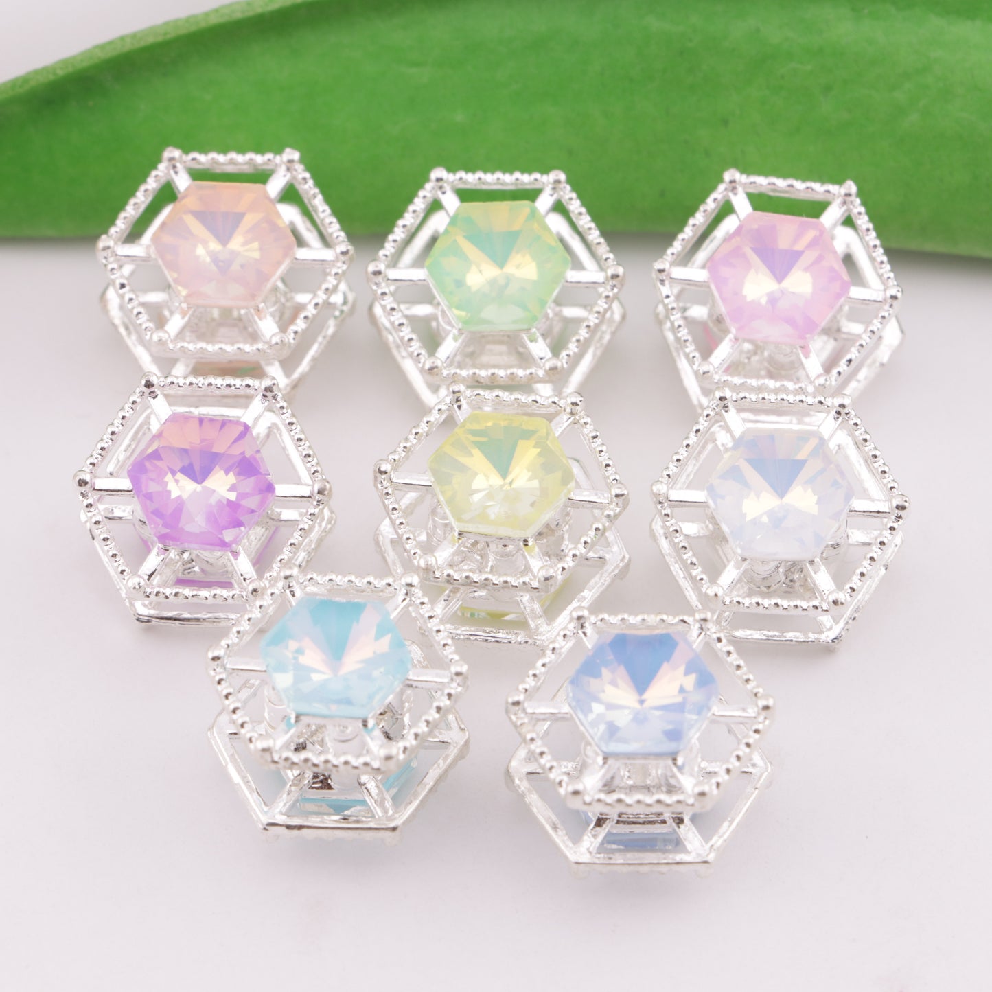 FS6333- Ferris Wheel Four - Way Alloy Beads