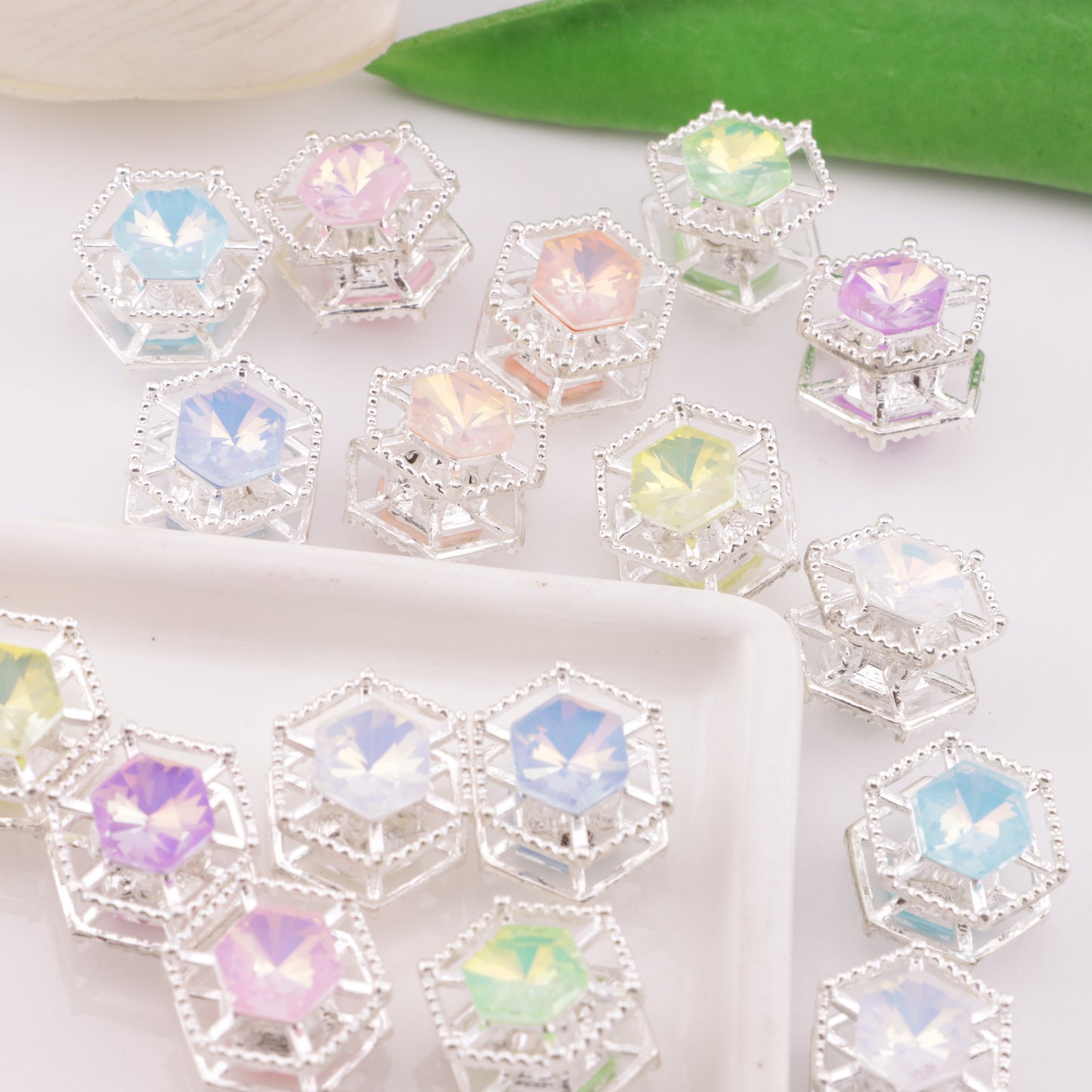 FS6333- Ferris Wheel Four - Way Alloy Beads