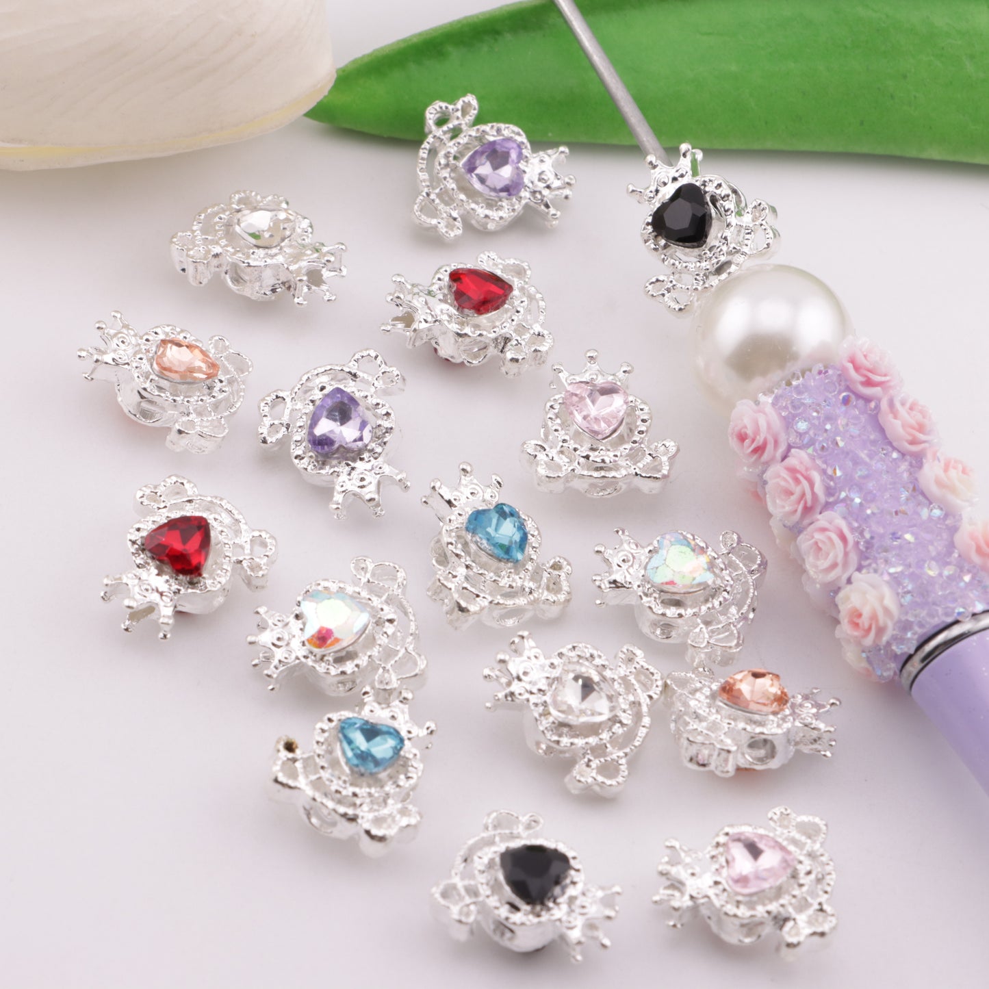 FS6334- Horse - Drawn Carriage Four - Way Alloy Beads