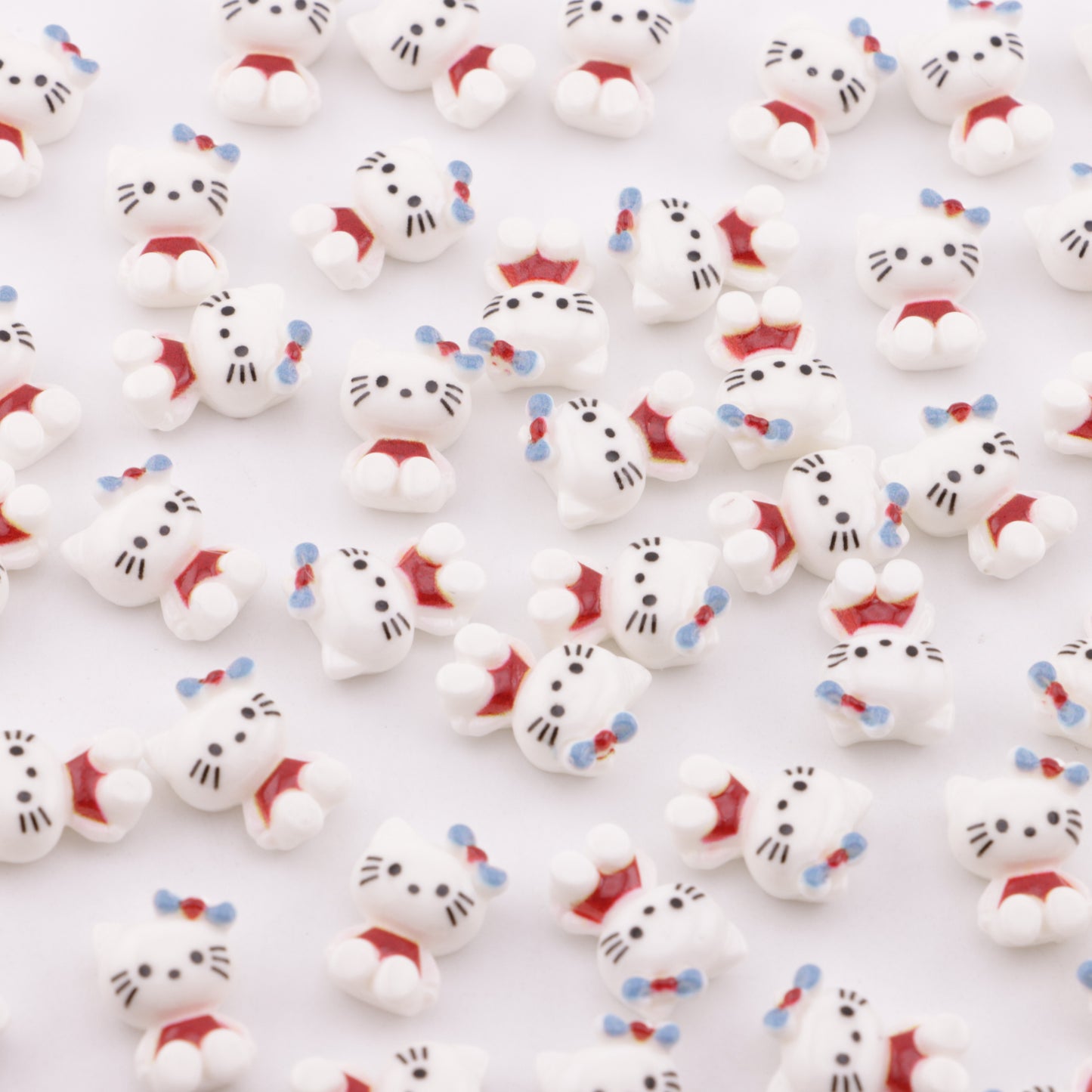 FS6311- 10×14mm Hk Set Down Charms Sitting Kitty Patches