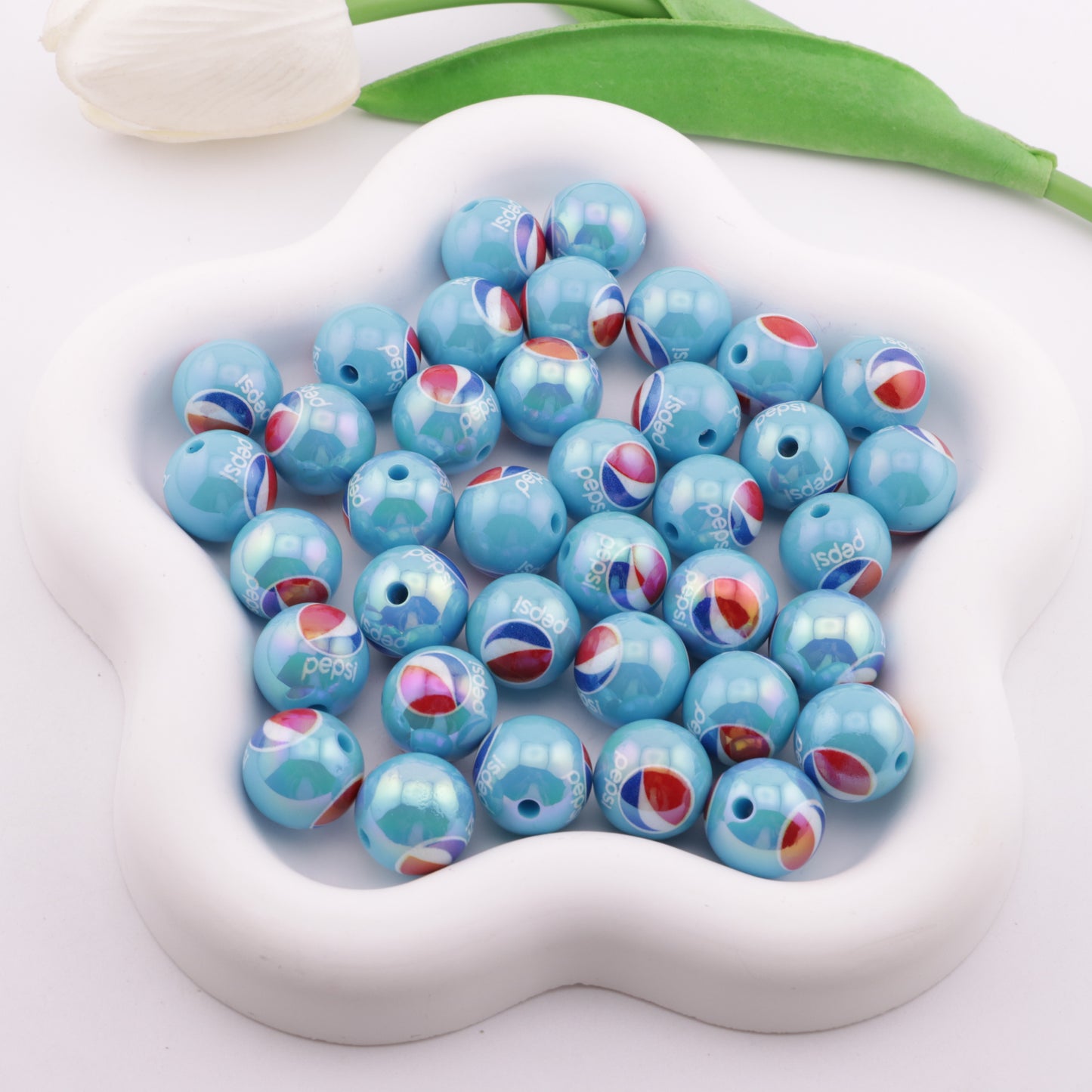 FS6307- 16mm Pepsi Beads