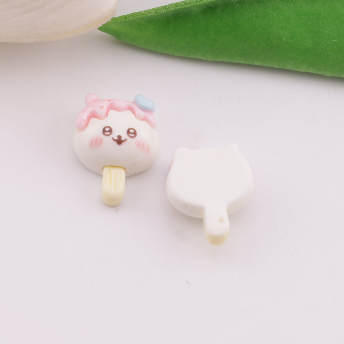 FS6313- 13×17mm Chiikawa Ice Cream Charms Ji Yika Wa Ice Cream Patches