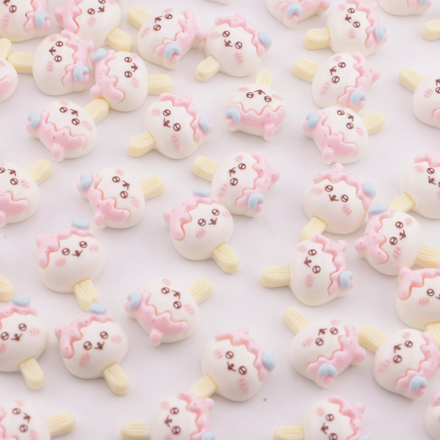 FS6313- 13×17mm Chiikawa Ice Cream Charms Ji Yika Wa Ice Cream Patches