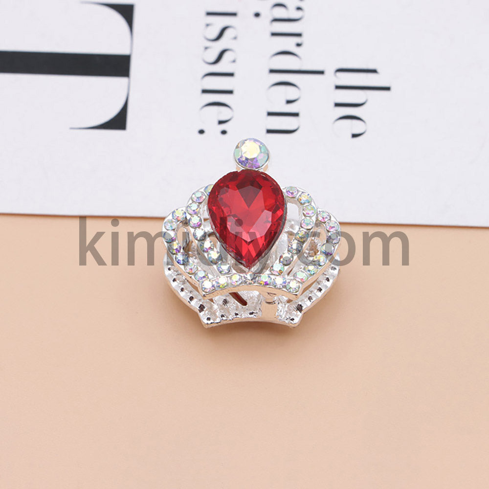 FS4838-Diamond Crown Alloy Beads Fit For Beadable Pens