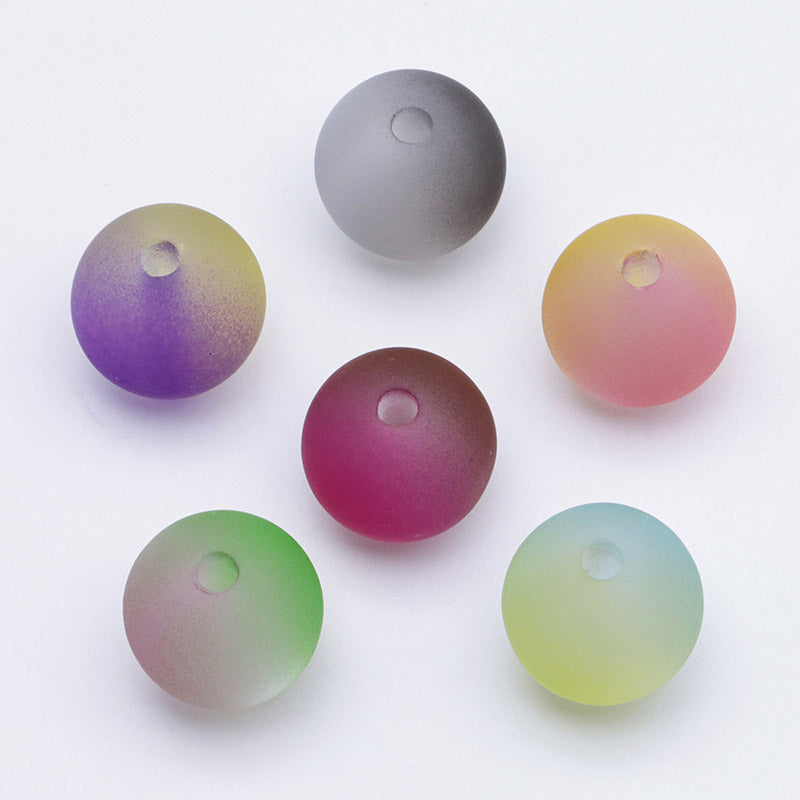 FS5231- 16mm Two-Color Cat Eyes Beads Iridescent Two-Color Cat Eye Beads