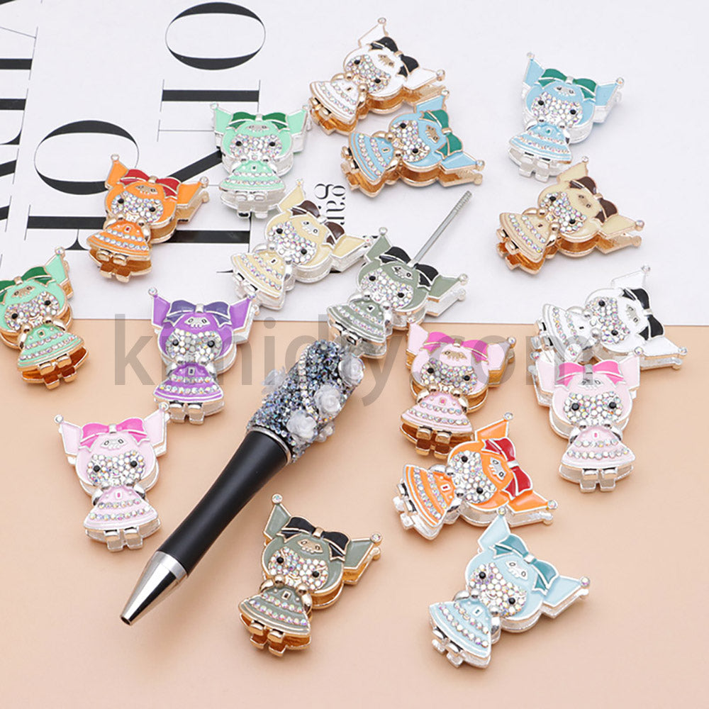 FS4841-Kuromi Alloy Beads Fit For Beadable Pens