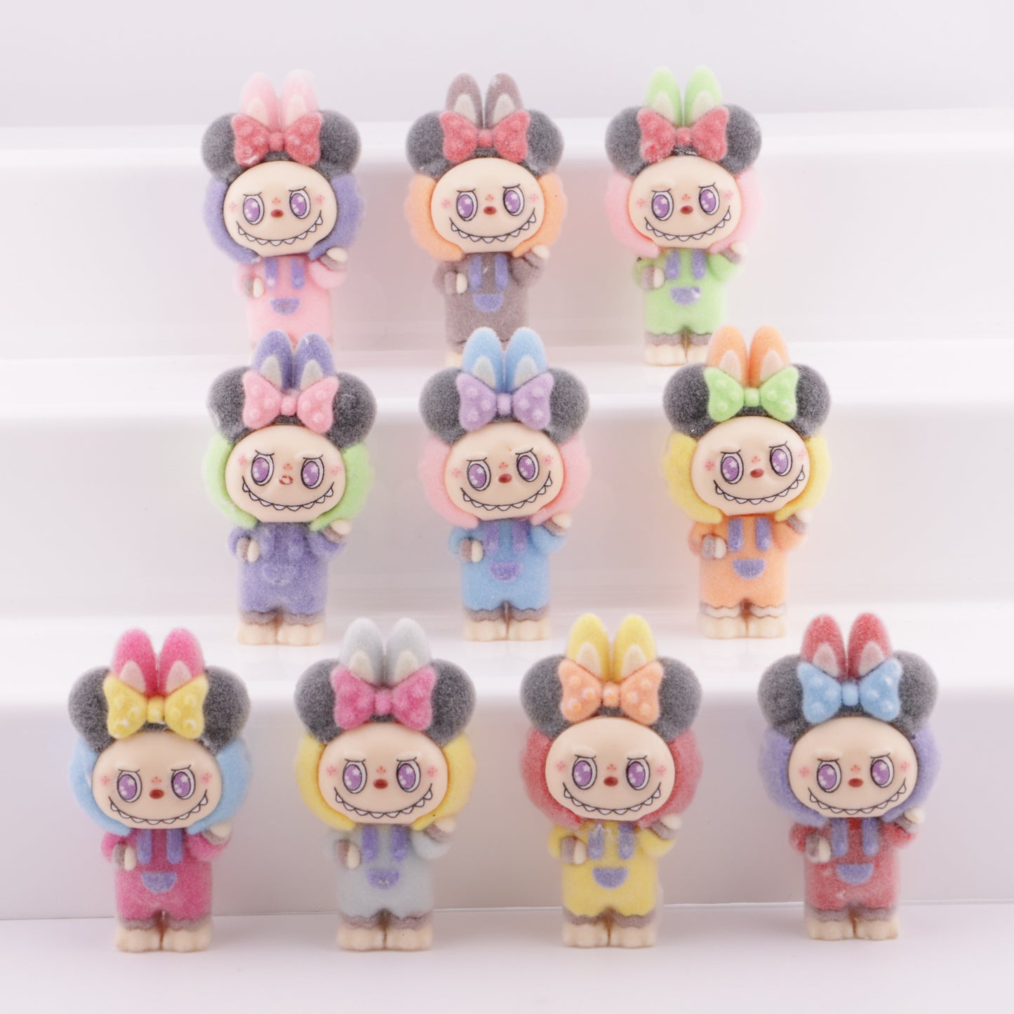 FS6373- 54×29mm Minnie Bows Labubu Beads