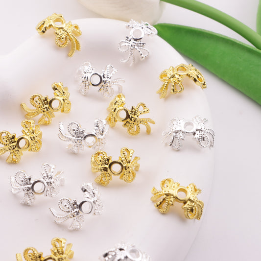 FS6359- 約2×1.3×1cm リボンメタルスペーサー