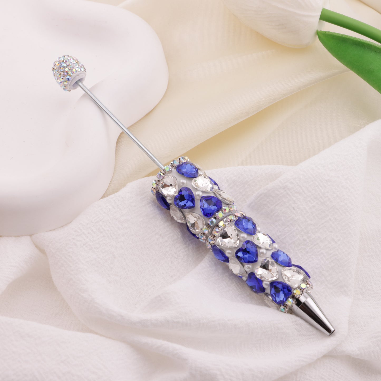 FS6395- Full Of Love Diamonds Beadable Pen