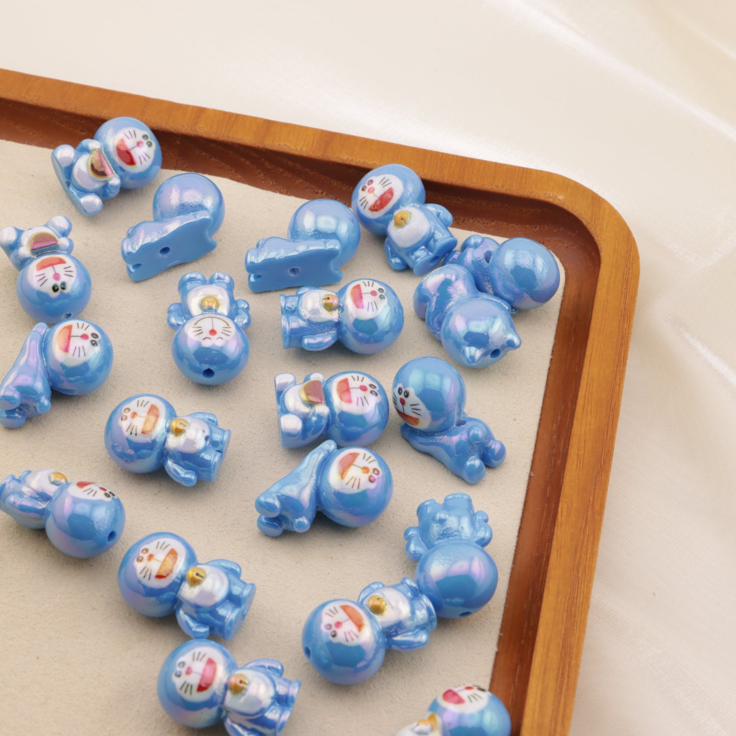 FS6449- ABOUT 16×21MM UV Doraemon BEADS UV Doraemon BEADS FIT FOR PEN
