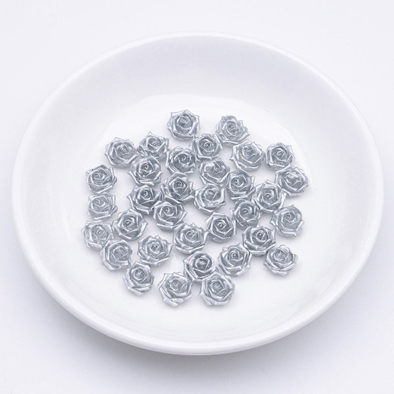 FS5368- 10mm Lacquer Sensation Velvet, Soft Flower Charms Soft Flower Patches, Luminous Night Glow