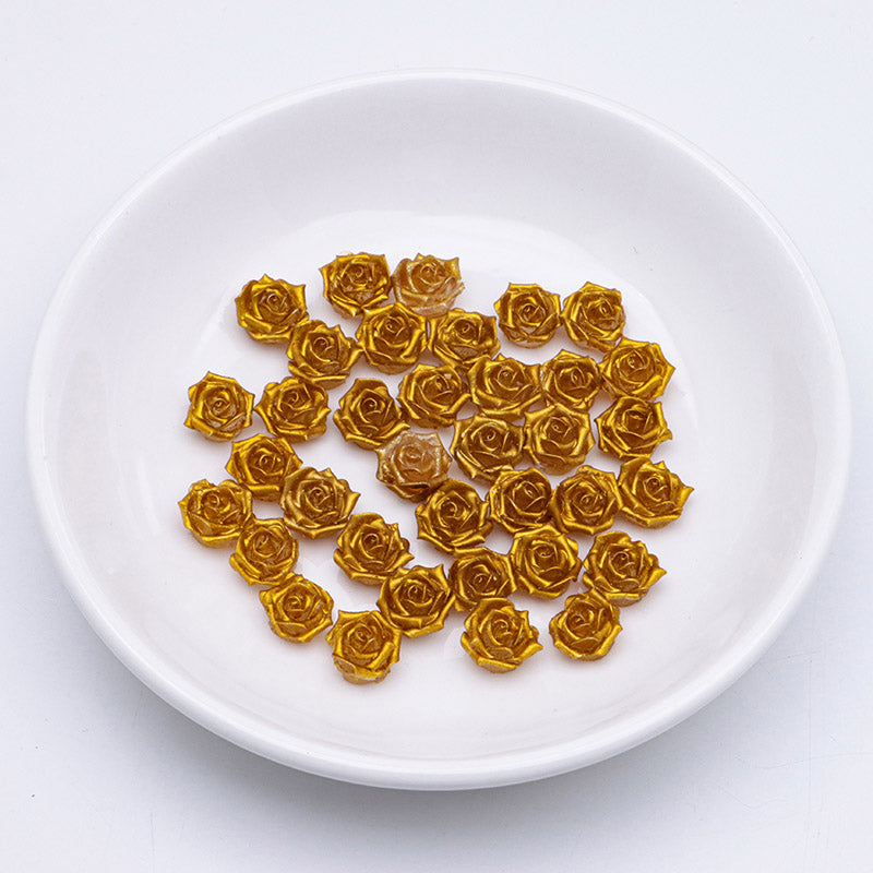 FS5368- 10mm Lacquer Sensation Velvet, Soft Flower Charms Soft Flower Patches, Luminous Night Glow