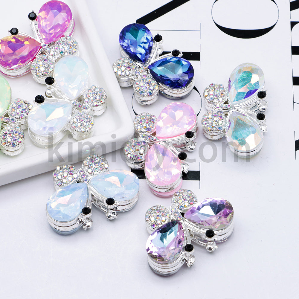 FS1619-36MM Butterfly Metal Beads Fit For Beadspen Bead