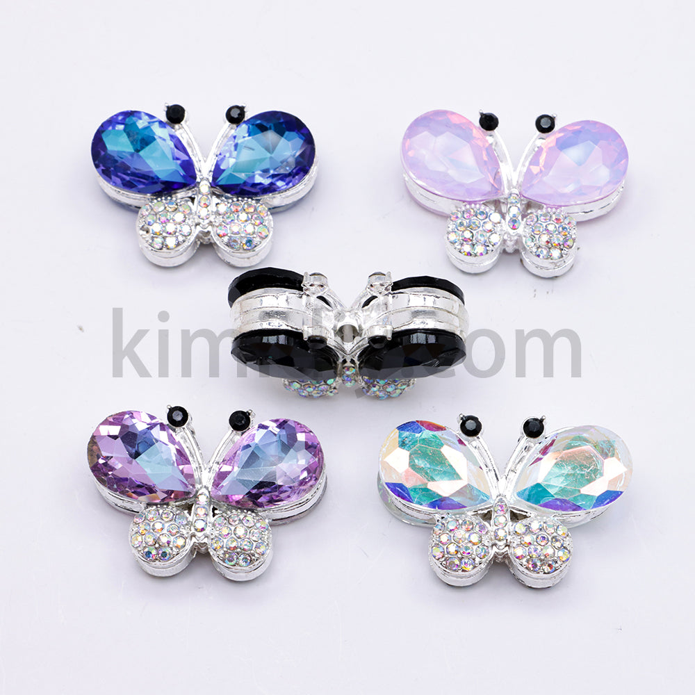 FS1619-36MM Butterfly Metal Beads Fit For Beadspen Bead