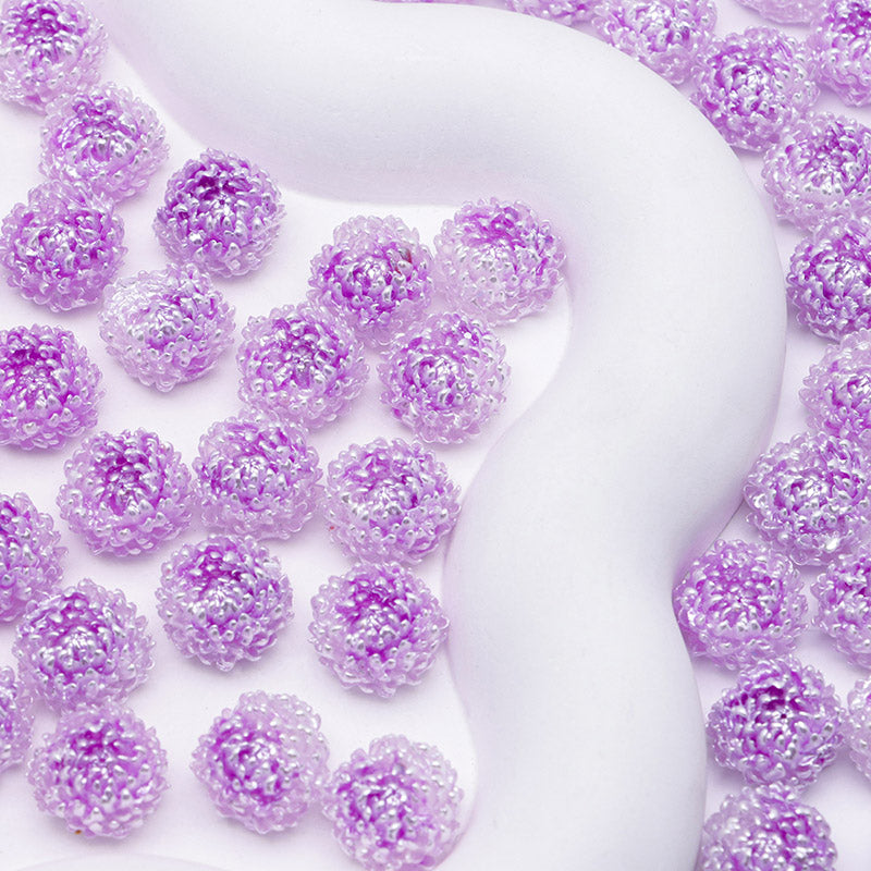 FS5371- 14mm Peony Soft Flower Charms Luminous