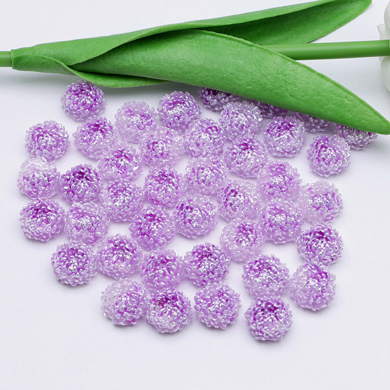 FS5371- 14mm Peony Soft Flower Charms Luminous