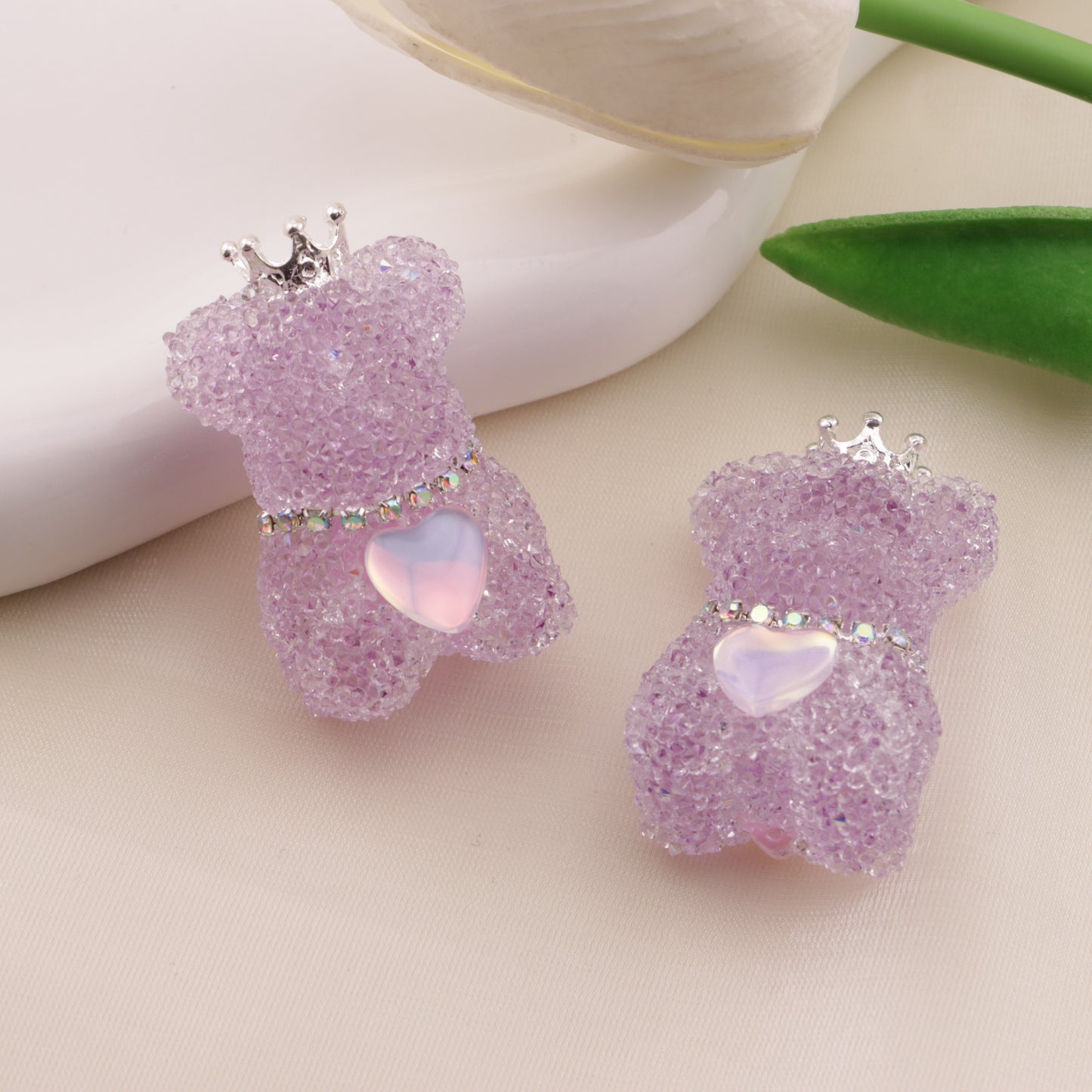 FS6489- Approximately 24Mm Sugar Bear Beads(約24mmのシュガーベアビーズ)