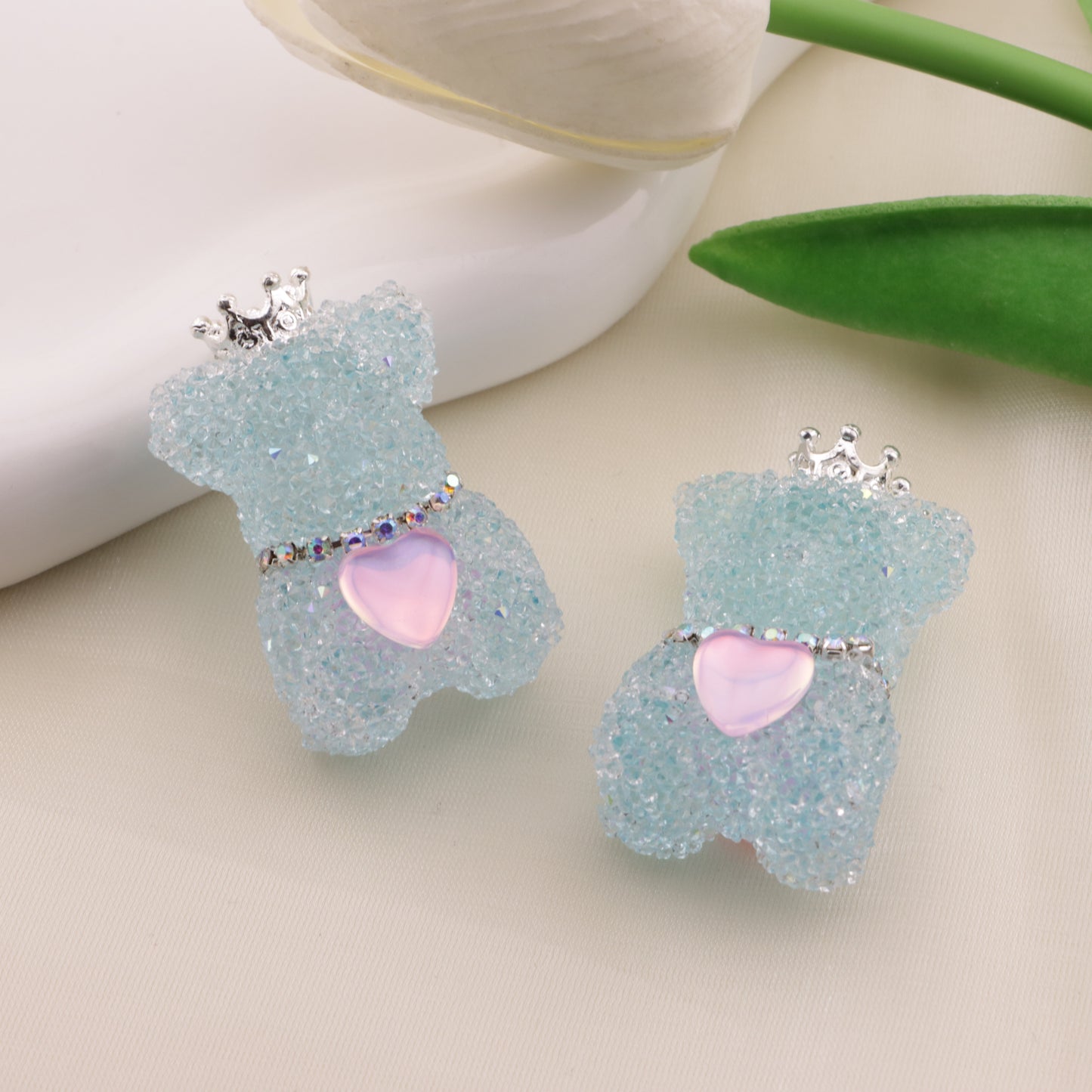 FS6489- Approximately 24Mm Sugar Bear Beads(約24mmのシュガーベアビーズ)
